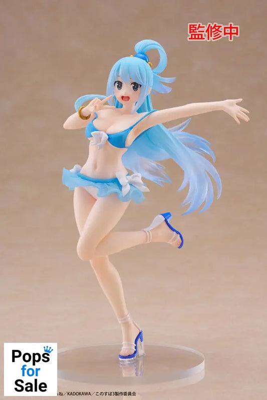 KonoSuba: God's Blessing on This Wonderful World! 3 Coreful PVC Statue Aqua Swimwear Ver. 18 cm