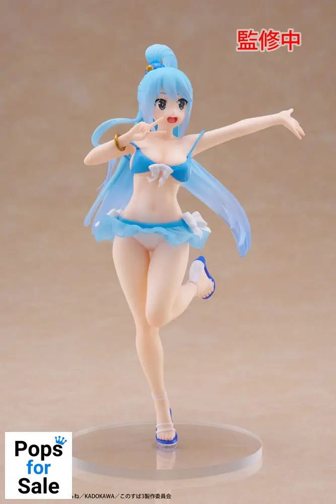 KonoSuba: God's Blessing on This Wonderful World! 3 Coreful PVC Statue Aqua Swimwear Ver. 18 cm