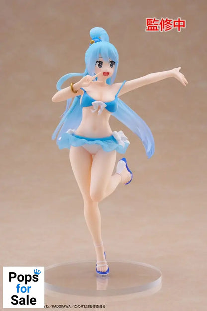 KonoSuba: God's Blessing on This Wonderful World! 3 Coreful PVC Statue Aqua Swimwear Ver. 18 cm