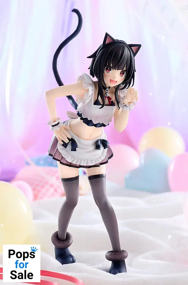 Konosuba God's blessing on this wonderful world! PVC Statue Megumin: Light Novel Catgirl Maid Ver. 16 cm