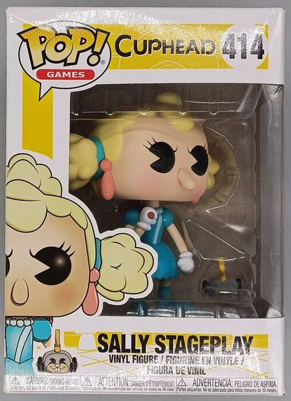 #414 Sally Stageplay - Cuphead - Box Damaged Funko POP