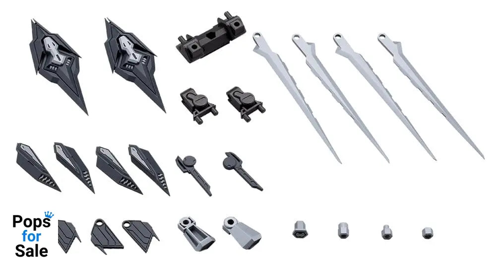 Kotobukiya M.S.G. Model Kit Accessory Heavy Weapon Unit 67 Slash Binder Gray Ver.