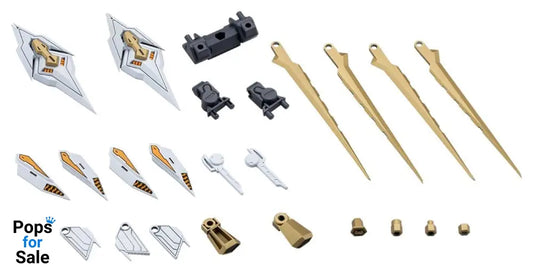 Kotobukiya M.S.G. Model Kit Accessory Heavy Weapon Unit 68 Slash Binder White Ver.