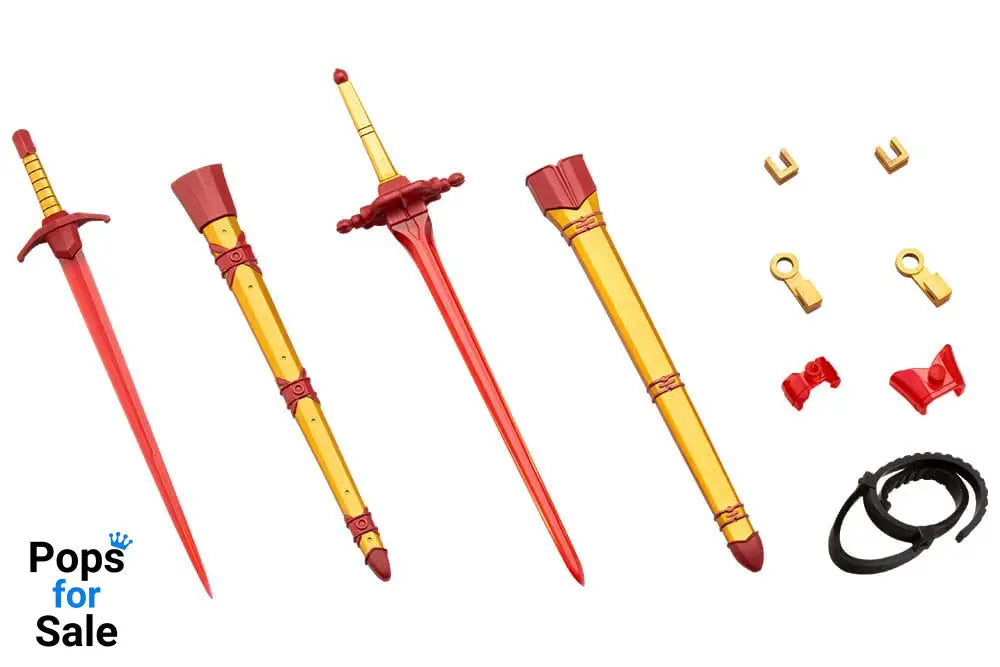 Kotobukiya M.S.G. Model Kit Accessory Set Virtuous Style 09 Sword Set A Flamerite Ver.