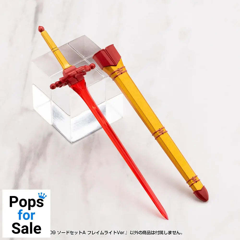 Kotobukiya M.S.G. Model Kit Accessory Set Virtuous Style 09 Sword Set A Flamerite Ver. Model kits