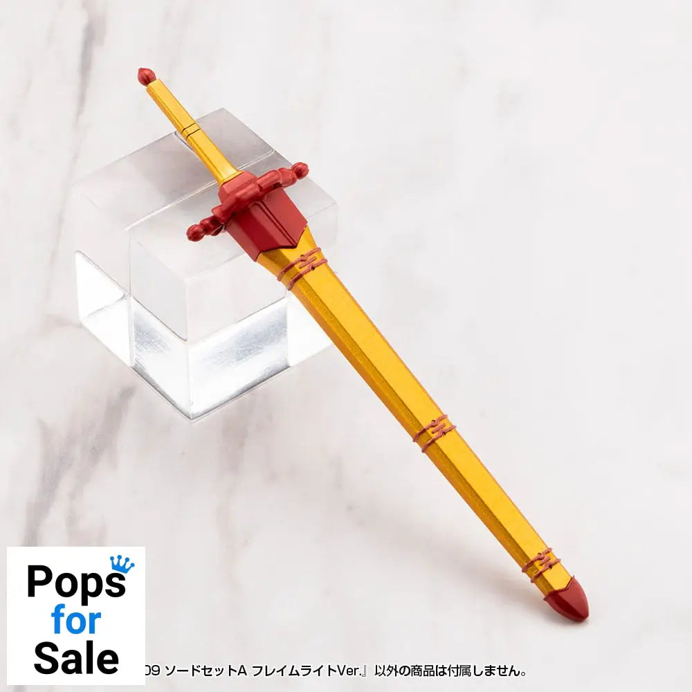 Kotobukiya M.S.G. Model Kit Accessory Set Virtuous Style 09 Sword Set A Flamerite Ver.
