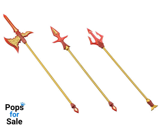 Kotobukiya M.S.G. Model Kit Accessory Set Virtuous Style 11 Pole Weapon Set Flamerite Ver.