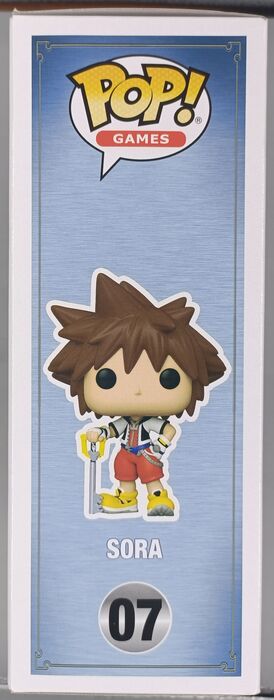 #07 Sora Games (Covers) - Kingdom Hearts Funko POP
