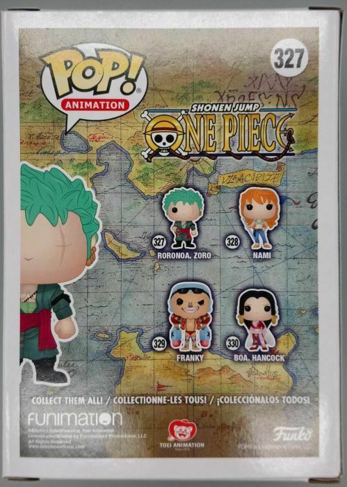 #327 Roronoa Zoro - Shonen Jump One Piece Funko POP