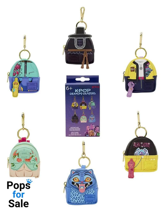 KPop Demon Hunters by Loungefly Bag Charm Mystery Box Display (15)