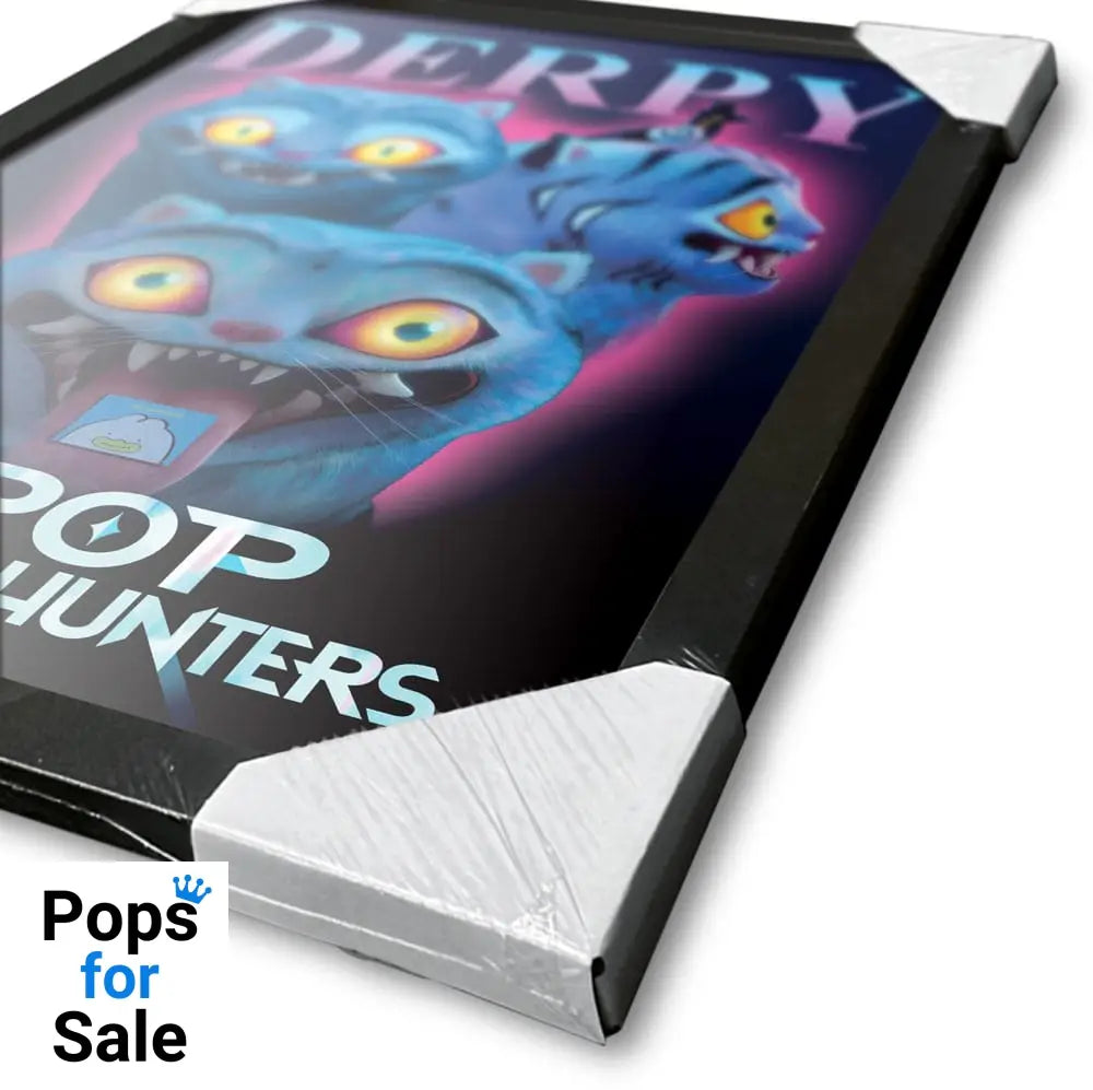 KPop Demon Hunters Collector Print Framed Poster Derpy