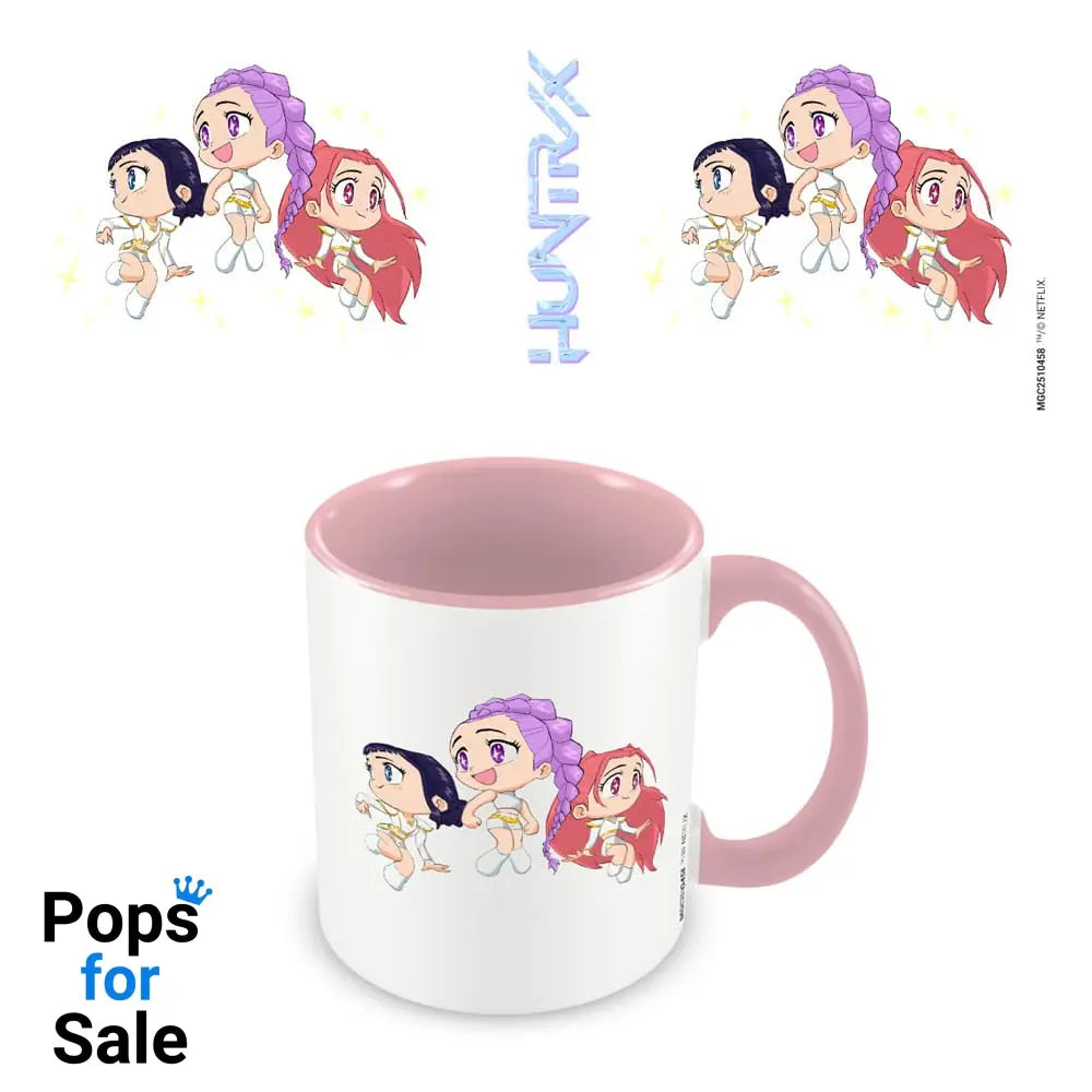 KPop Demon Hunters Mug Huntrix Chibi Cups & Mugs