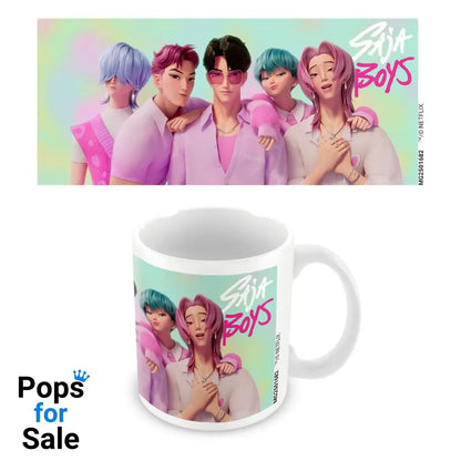 KPop Demon Hunters Mug Saja Boys Cups & Mugs