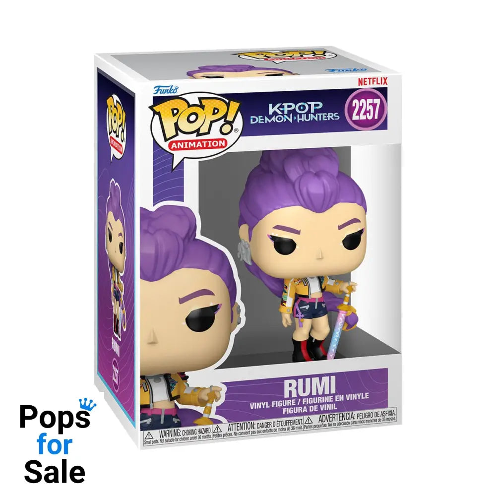 KPop Demon Hunters POP! Animation Vinyl Figure Rumi 9 cm