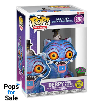 KPop Demon Hunters POP! Animation Vinyl Figure Tiger w/Bird 9 cm