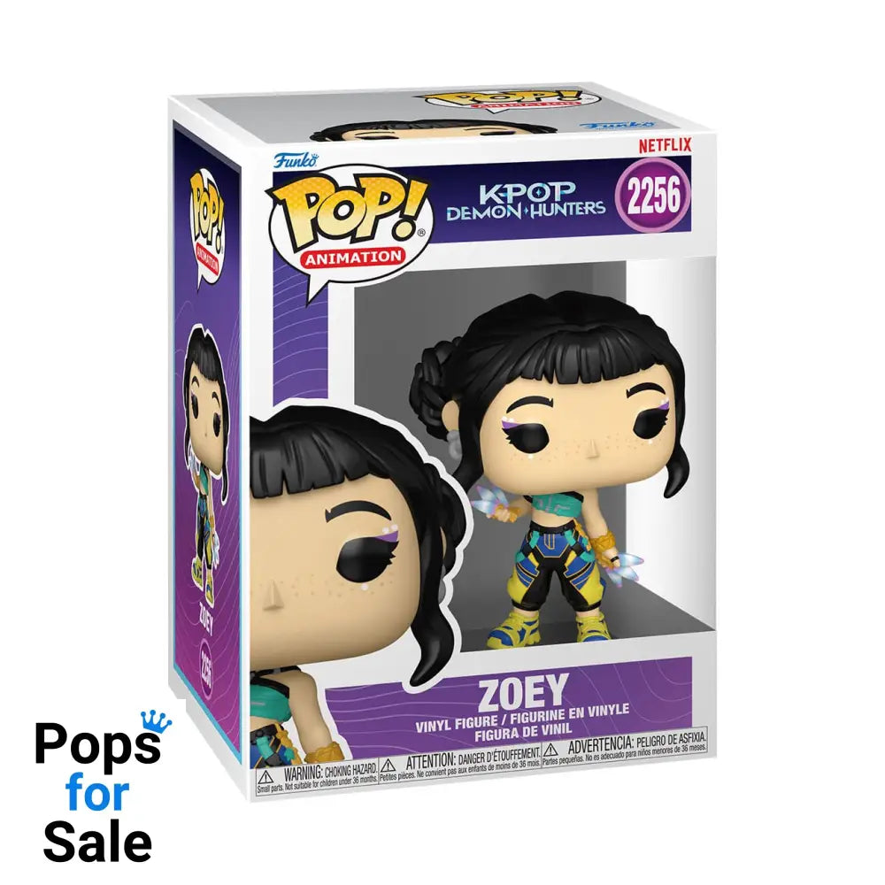 KPop Demon Hunters POP! Animation Vinyl Figure Zoey 9 cm