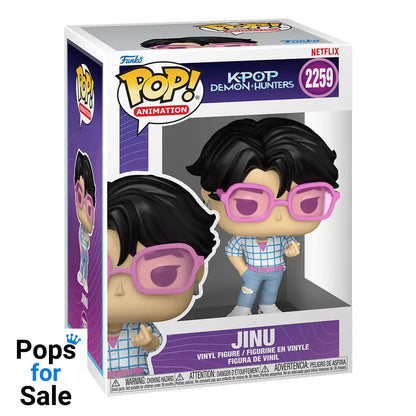 KPop Demon Hunters POP! Animation Vinyl Figures Jinu w/Chase 9 cm Assortment (6)