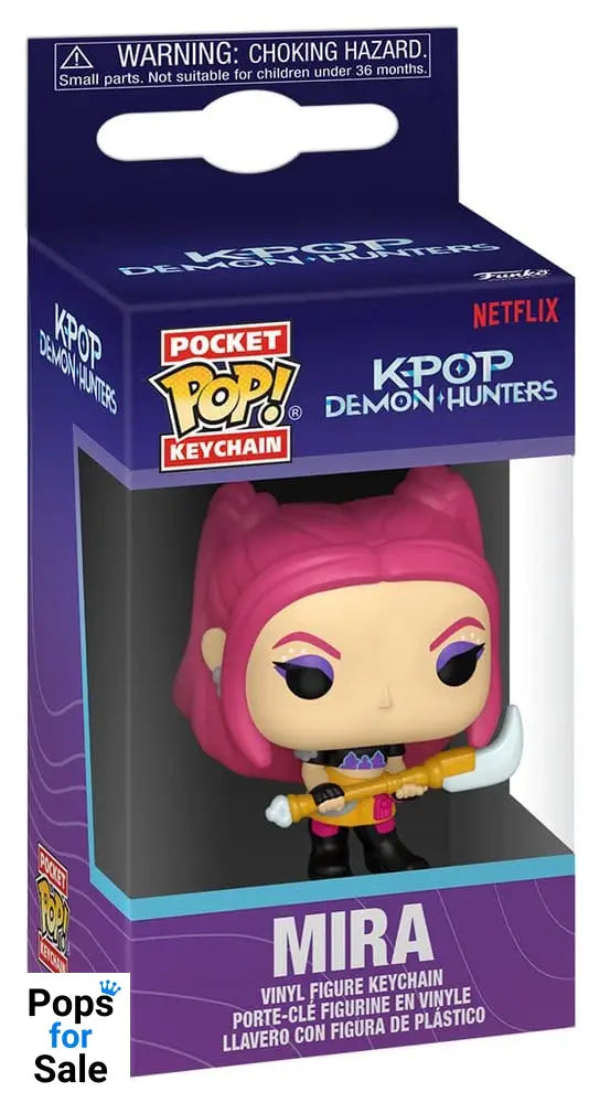 KPop Demon Hunters POP! Vinyl Keychains 4 cm Mira Display (12)