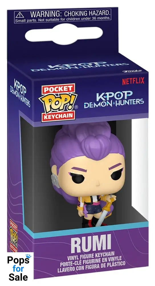 KPop Demon Hunters POP! Vinyl Keychains 4 cm Rumi Display (12)