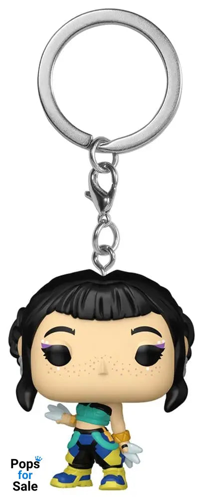 KPop Demon Hunters POP! Vinyl Keychains 4 cm Zoey Display (12)