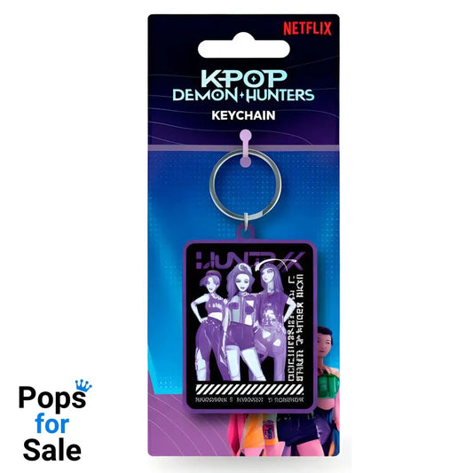 KPop Demon Hunters PVC Keychain Huntrix Group Keyrings