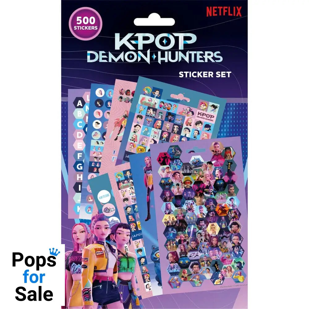 KPop Demon Hunters Sticker Pack (500)