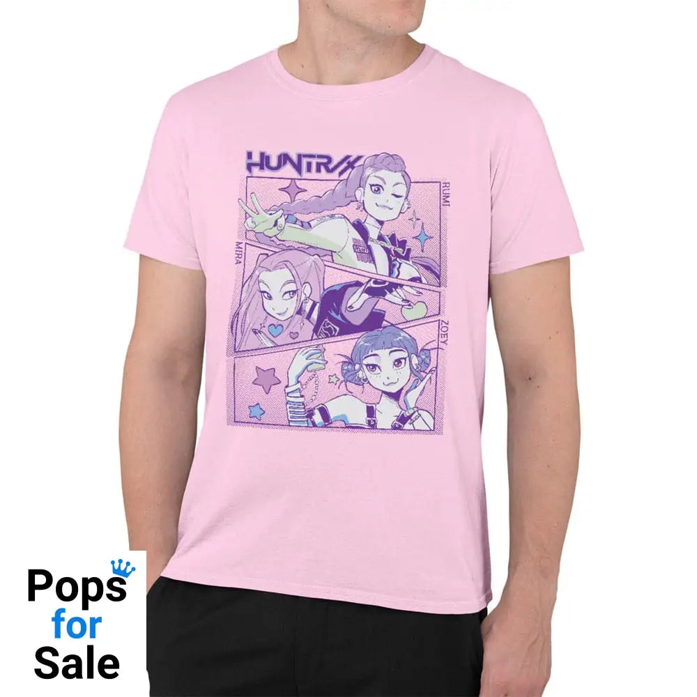 KPop Demon Hunters T-Shirt Huntrix  Size L