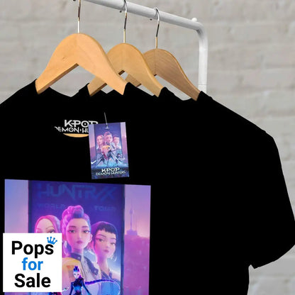 KPop Demon Hunters T-Shirt Movie Key Art Size S