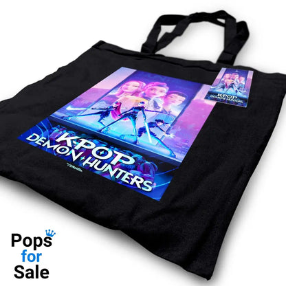 KPop Demon Hunters Tote Bag Movie Key Art
