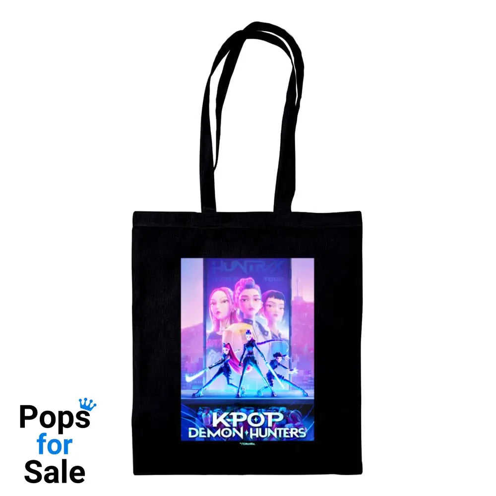 KPop Demon Hunters Tote Bag Movie Key Art Bags
