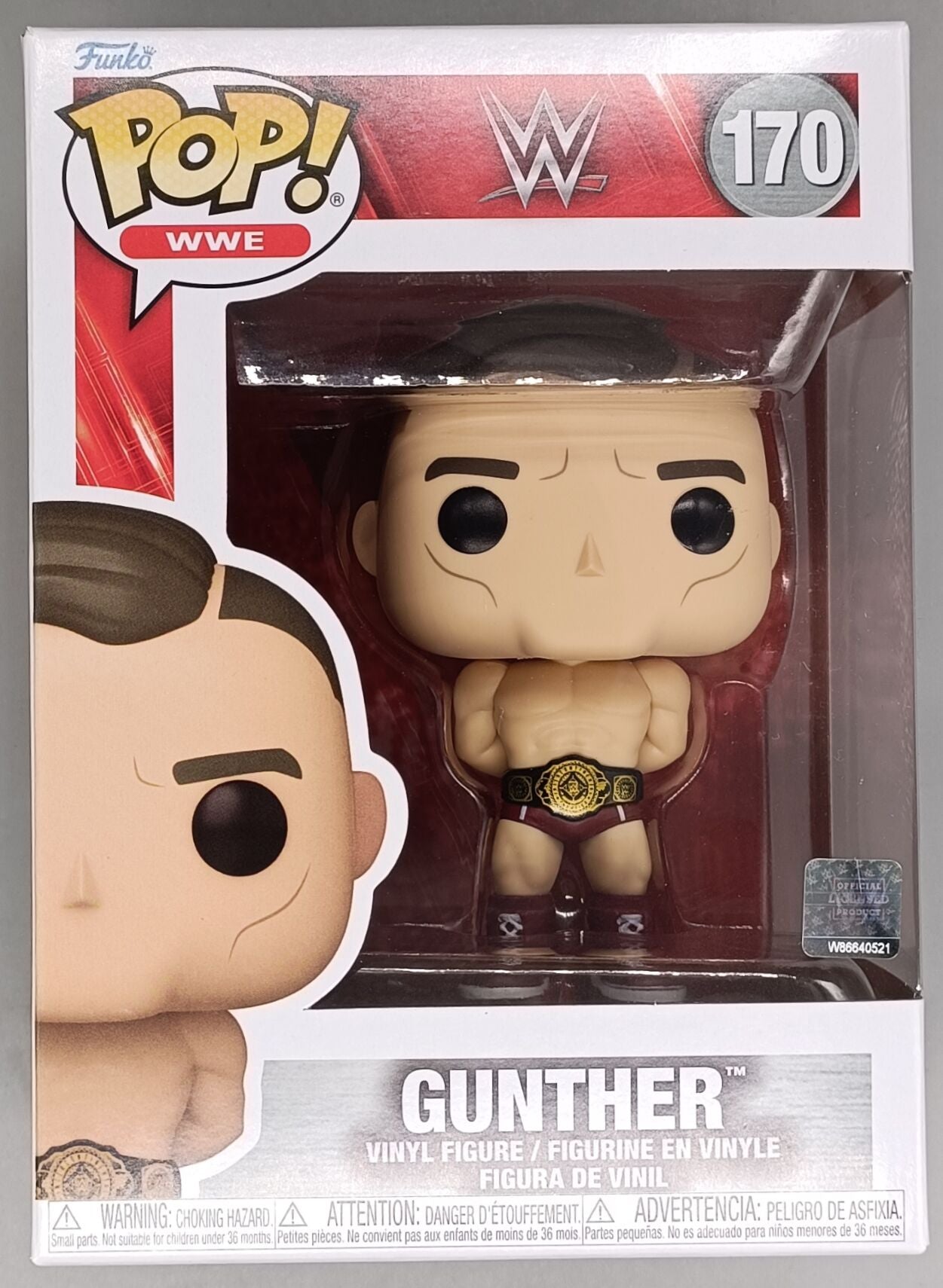 170 Gunther - WWE Funko POP - Brand New