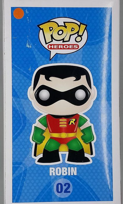 02 Robin (DC Super Heroes) - Funko POP - Box Damaged