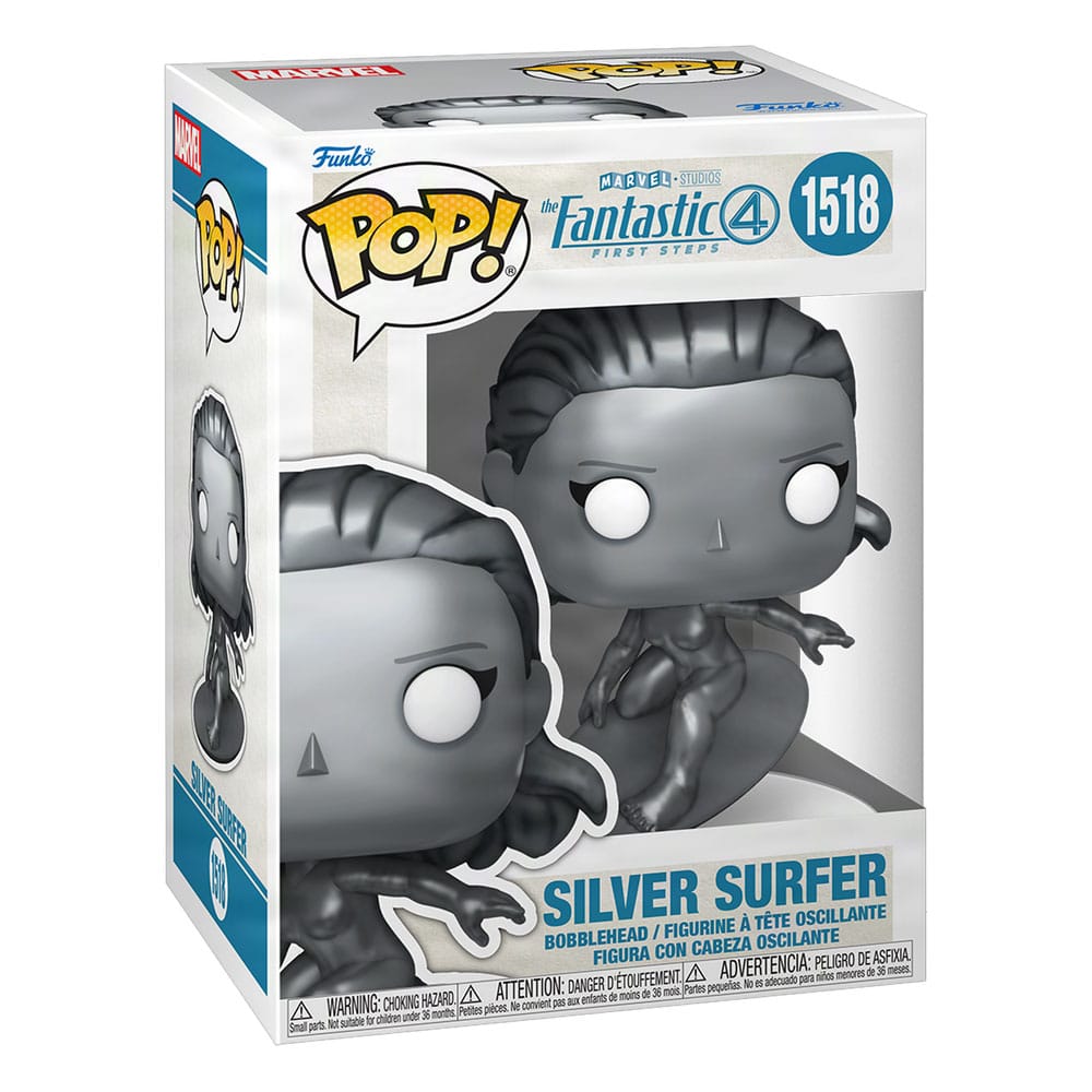 1518 Silver Surfer - Marvel The Fantastic 4: First Steps Funko POP - Brand New