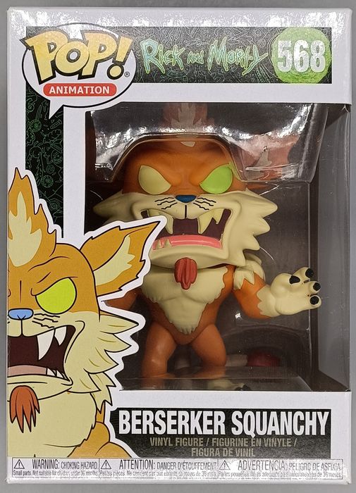 568 Berserker Squanchy - Rick and Morty Funko POP