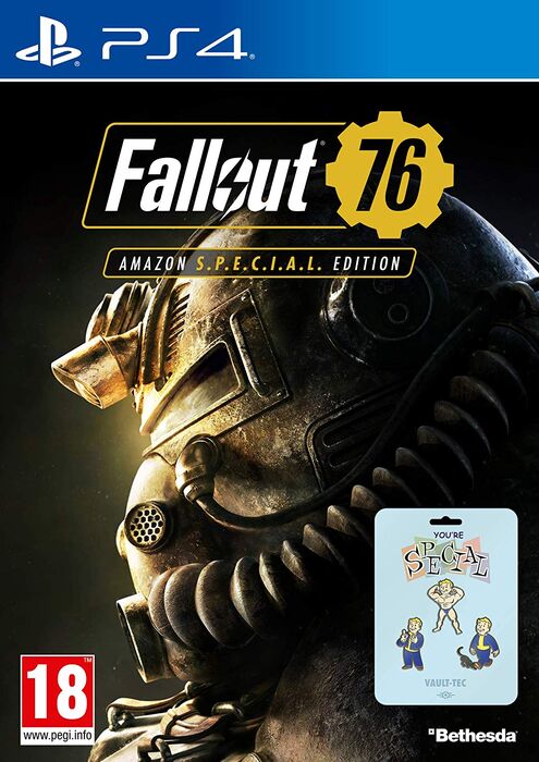 Fallout 76 Special Edition & Pin Badge Set for Playstation 4 (PS4) - [NEW]