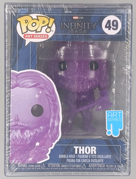 49 Thor - Art Series - Marvel The Infinity Saga Funko POP - Brand New