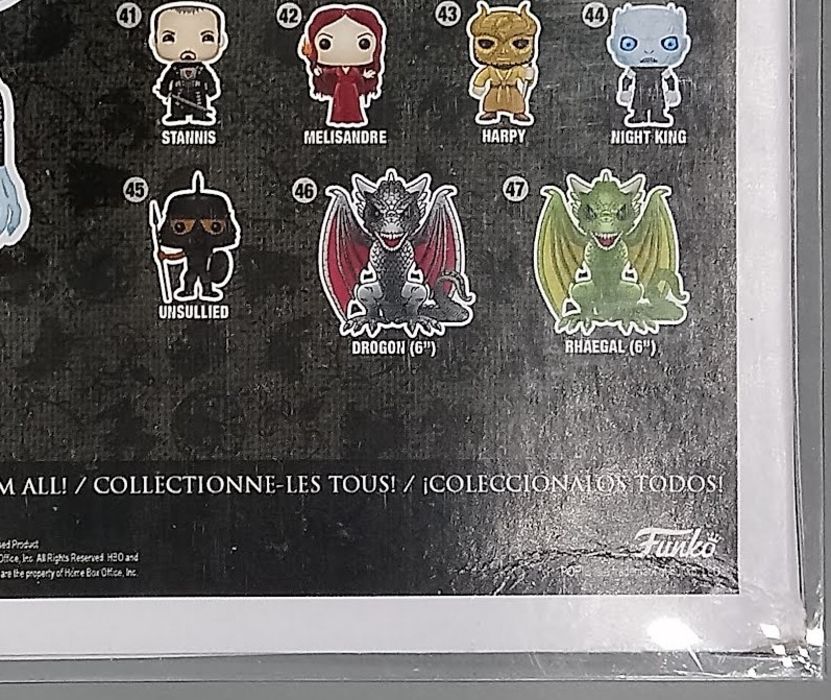 #44 Night King - Metallic - Game of Thrones - Box Damaged Funko POP