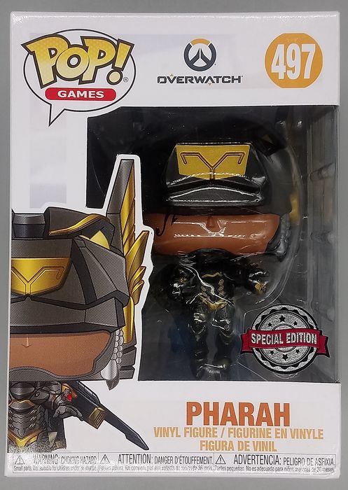 #497 Pharah (Anubis) - Overwatch - Box Damaged Funko POP