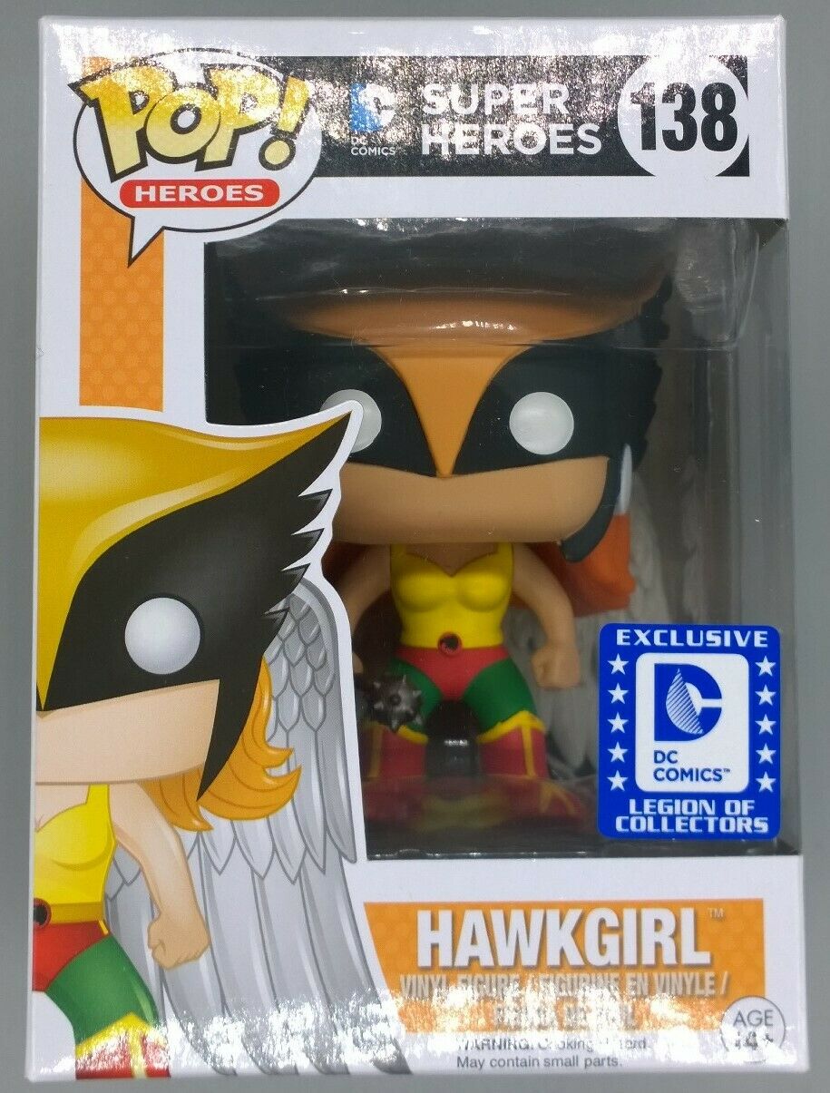 138 Hawkgirl - DC Comics Legion of Collectors Exclusive Funko POP