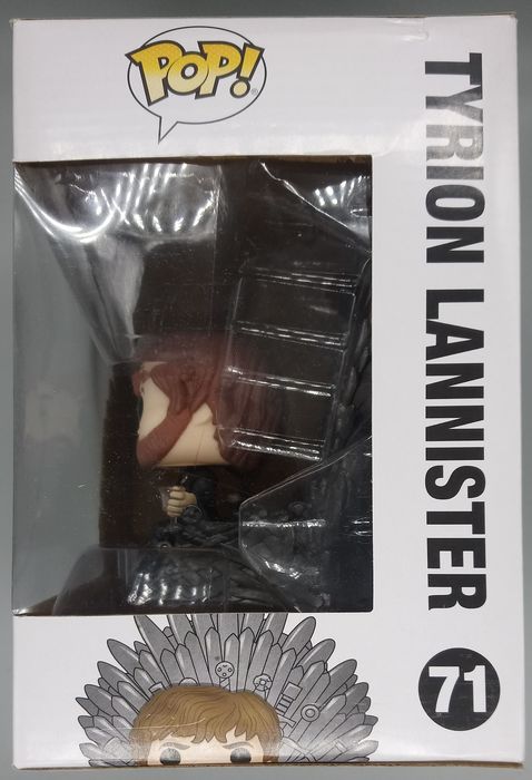 71 Tyrion Lannister (on Iron Throne) Deluxe Game of Thrones Funko POP - Box Damaged