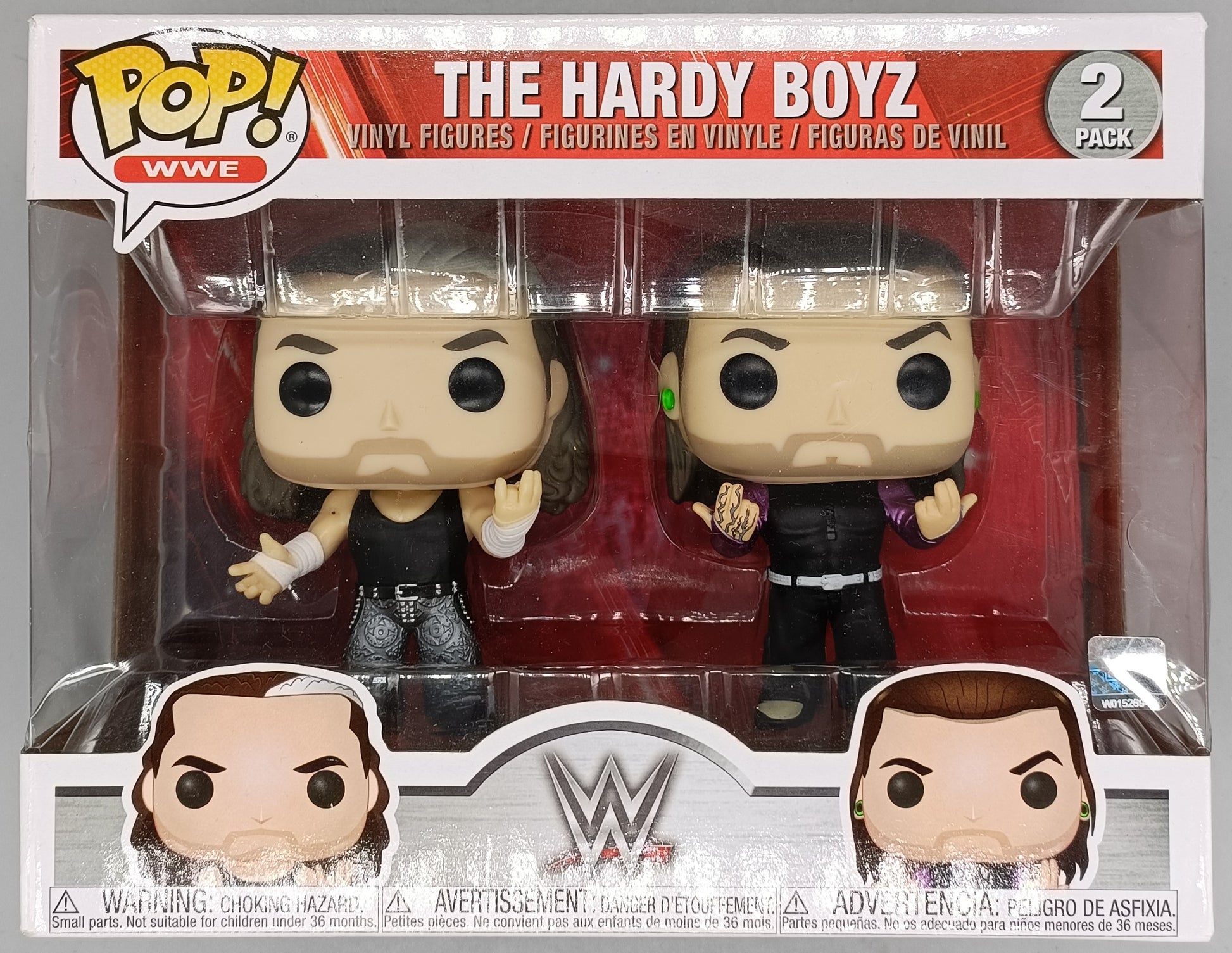 [2 Pack] The Hardy Boyz - WWE - Box Damaged Funko POP