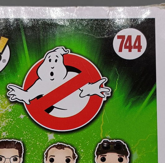 #744 Dr. Peter Venkman (Marshmallowed) Ghostbusters Box Damaged Funko POP