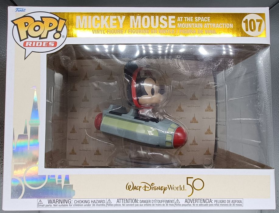 #107 Mickey Mouse (Space Mountain Attraction) Rides Disney Funko POP