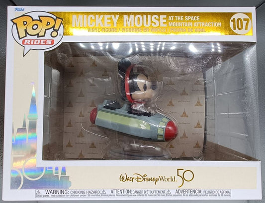 #107 Mickey Mouse (Space Mountain Attraction) Rides Disney Funko POP