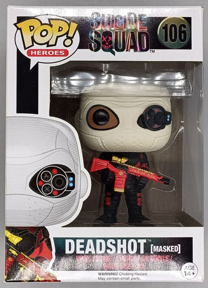 #106 Deadshot (Masked) - Suicide Squad Funko POP