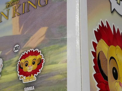 302 Simba (Leaf Mane) - Disney The Lion King Funko POP - Box Damaged