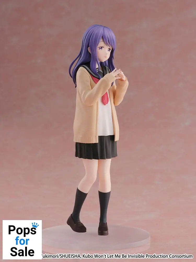 Kubo Won't Let Me Be Invisible Cantabile PVC Statue Nagisa Kubo 20 cm