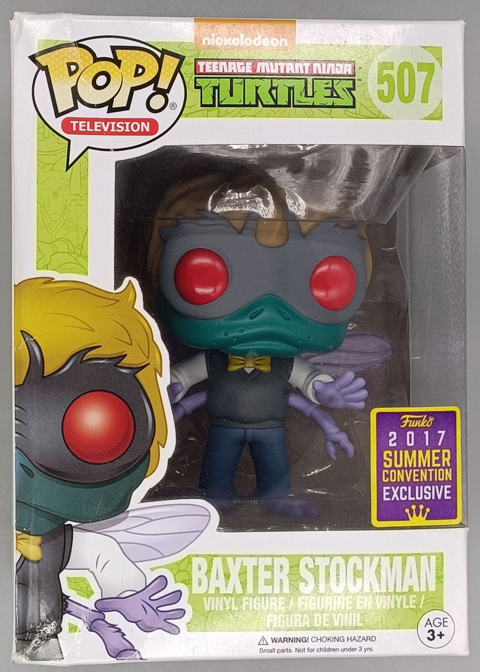 507 Baxter Stockman - Teenage Mutant Ninja Turtles TMNT - Box Damaged Funko POP