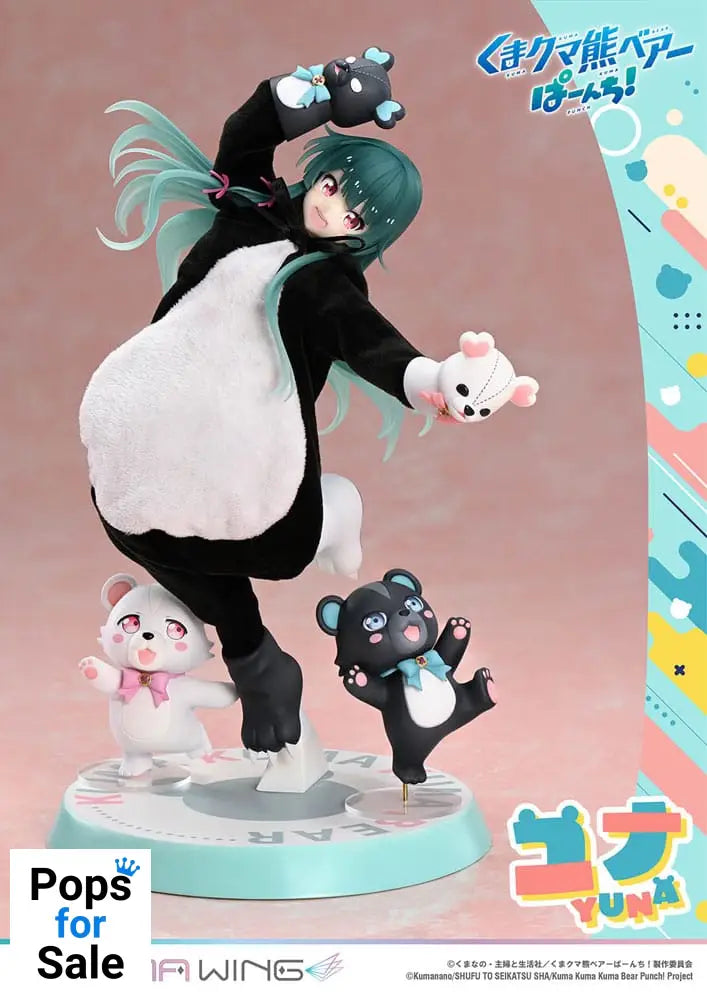 Kuma Kuma Kuma Bear Punch! Prisma Wing PVC Statue 1/7 Yuna 28 cm