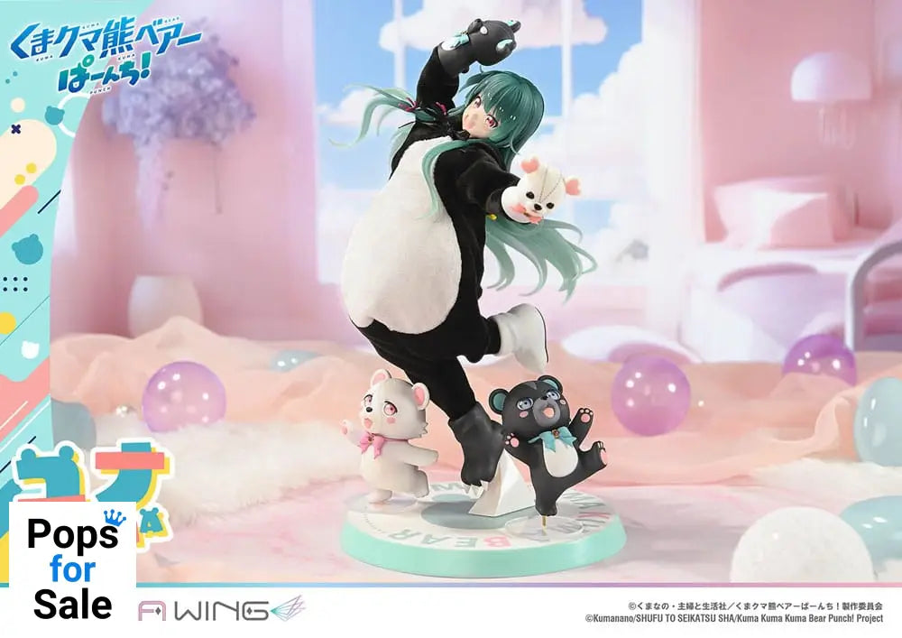 Kuma Kuma Kuma Bear Punch! Prisma Wing PVC Statue 1/7 Yuna 28 cm